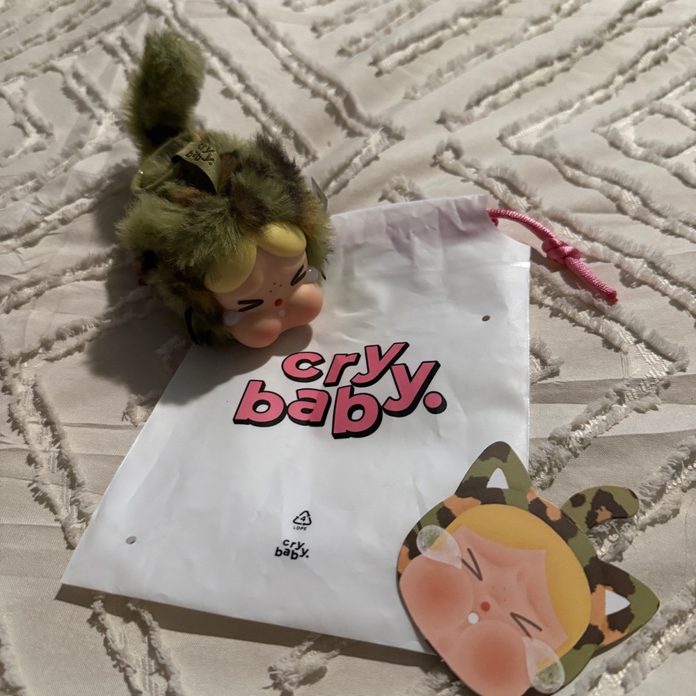 Pop Mart “Crybaby” Plush Charm
